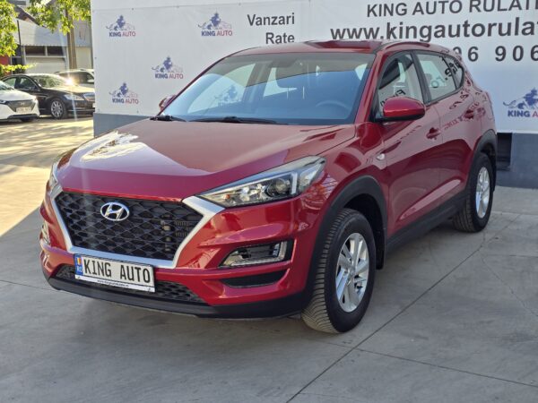 Hyundai Tucson second hand 2020 roșu 1.6 CRDi diesel